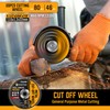 AMARTISAN 30-Pack Angle Grinder Wheels & Flap Discs 4-1/2" Inches