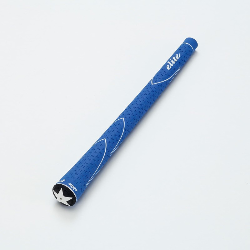 elitegrips (エリートグリップ) ゴルフグリップ N360 RUBBER 5本セット M56 バックライン無 マリンブルー