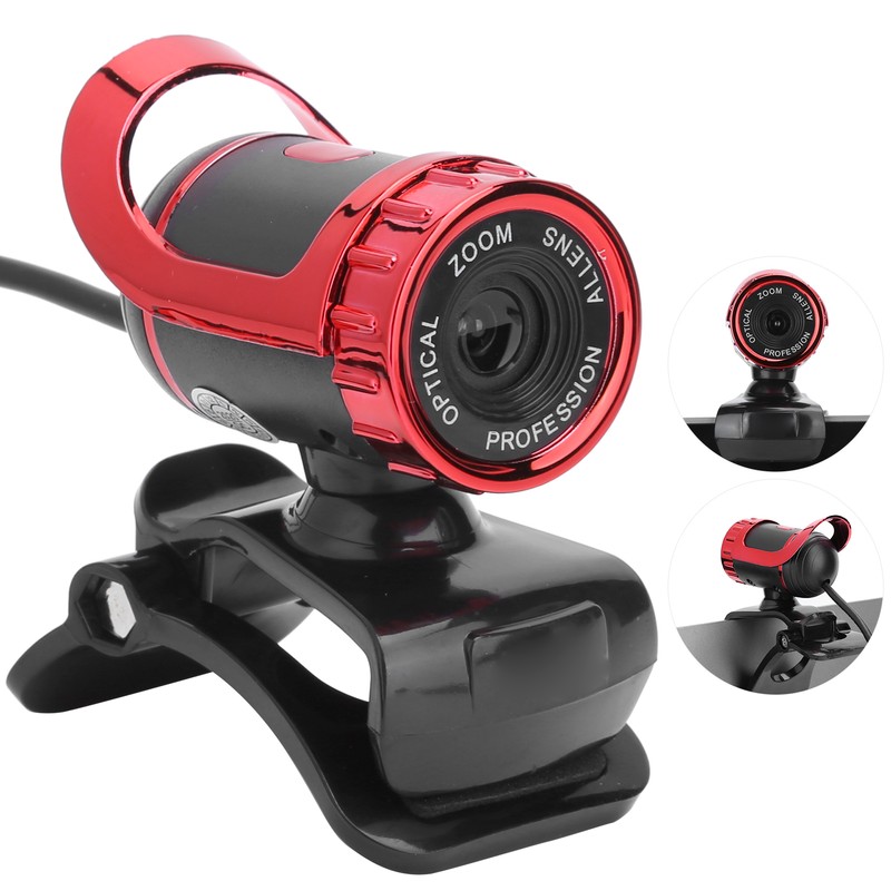 HXSJ LG68 Webcam BuiltIn SoundAbsorbing Microphone USB Camera for Teaching