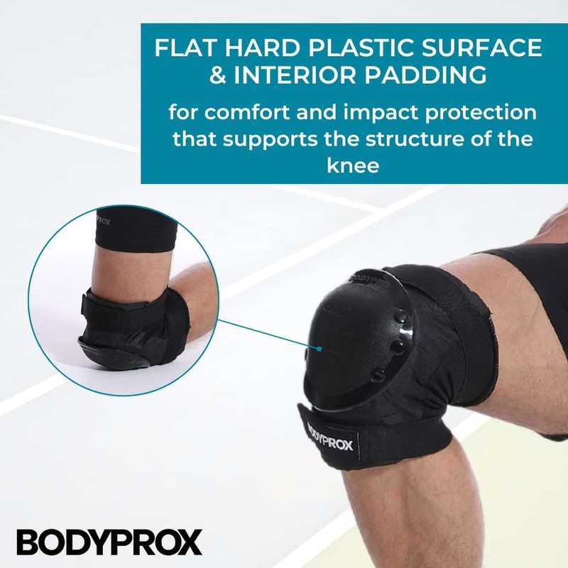 BODYPROX - Rodilleras y coderas para patinaje en línea, monopatín,