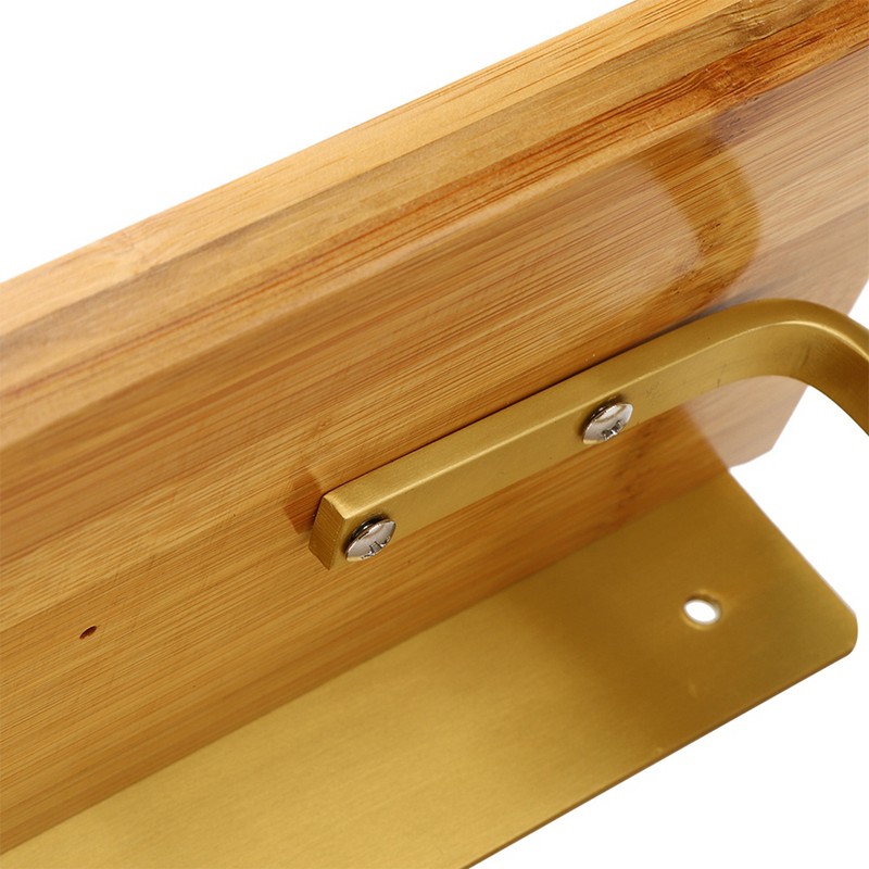 Wall Mounted Paper Towel Holder Tissue Roll Paper Rack Organizer