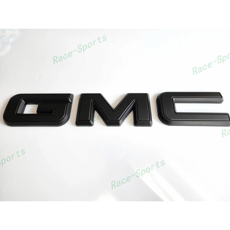 Auto GMC OVERLAY Front Matte Black GMC Emblem 2020+ Acadia
