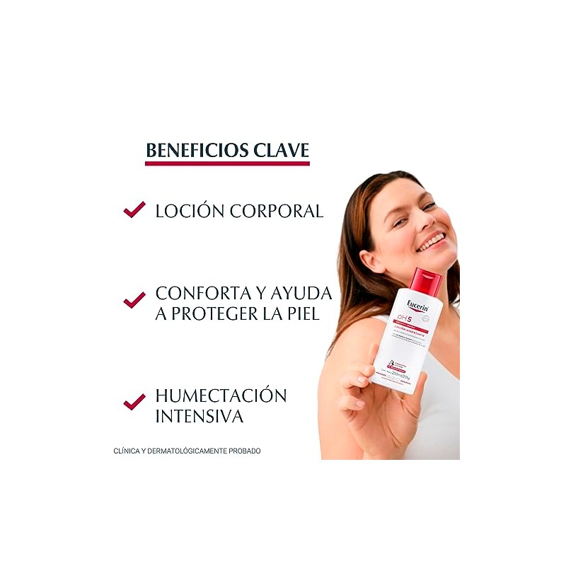 Eucerin PH5 Locion para Piel Sensible o Seca, 250ml