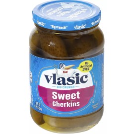 Does Not Apply Vlasic Sweet Gherkins, 16 FL OZ