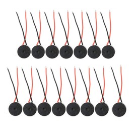 bnafes 15PCS Buzzer DC 3-12V Wired Connector Active Electronic Buzzer 85dB