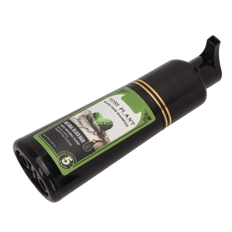 Black Hair Shampoo White Hairs Dye Colouring Quick Dyeing 250ml