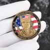 3D Color American Female Veterans Challenge Coin - Dual Sided