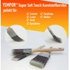 YEMPOR Paint Brush, Painter's Brush 3-Piece for Precise Work, Glaze