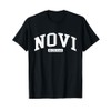 Novi Michigan MI College University Style T-Shirt