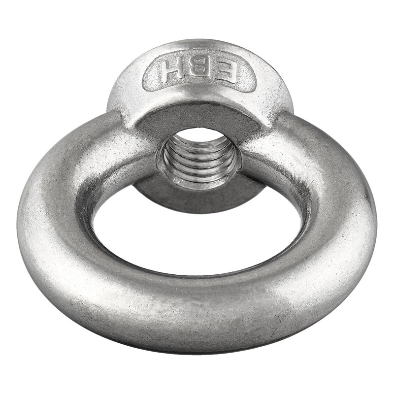 Ring Nuts Similar to DIN 582, Cast and Polished, Rustproof