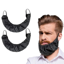 Men's Beard Bibs Men's Beard Protection Beard Care Sideburns Neck Care Your Beard Men Adjustable Face Beard Apron Men Shaving Cleaning Protection Men Face Hair Bib Pack of 2