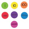 EAI Education QuietShape® Foam Place Value Disks Ones to Millions: