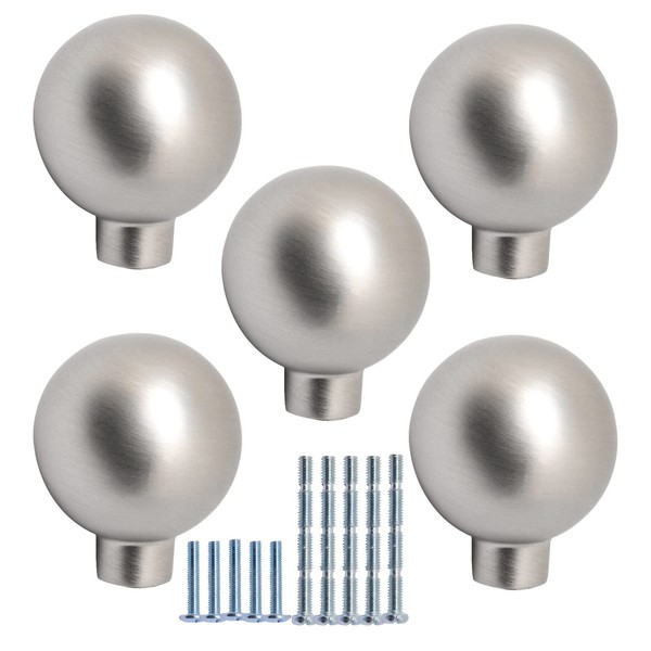 GDFYMI Cabinet Knobs, Brushed Nickel Cabinet Knobs, Dresser Knobs, Drawer