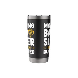 Marching Band Sister Supportive But Bored Marching Band Sis Stainless Steel Insulated Tumbler