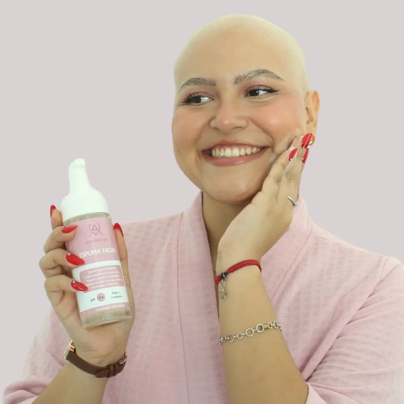 Espuma Micelar Facial Limpia Suavemente Con Probióticos 160ml Amorosa