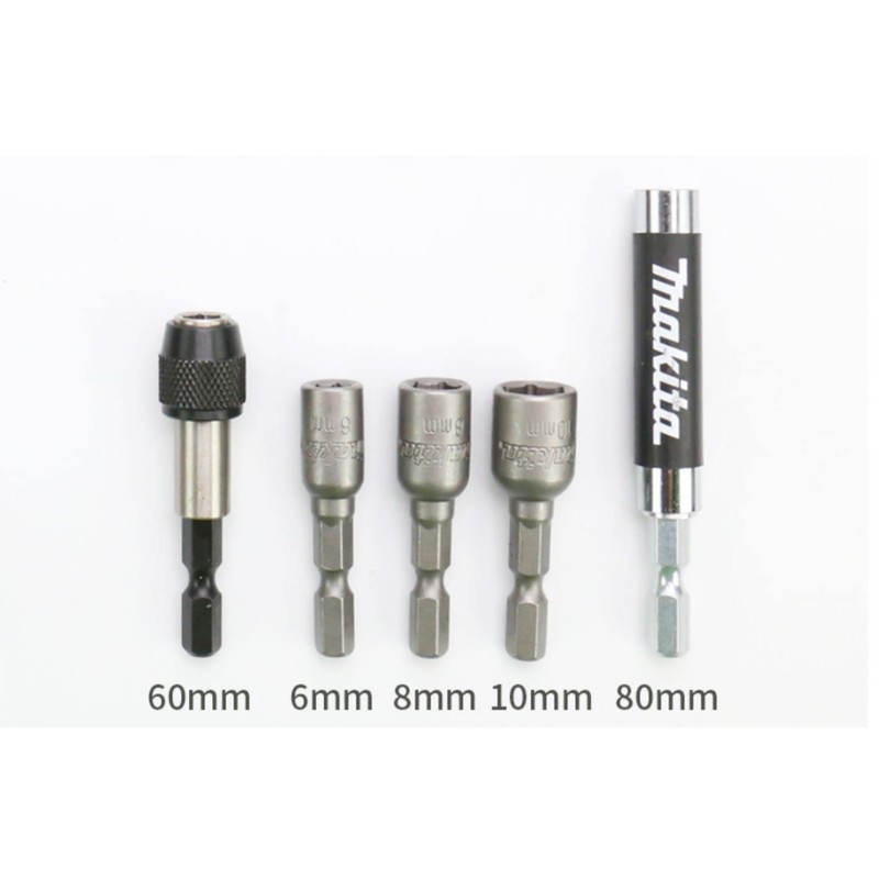 Makita (マキタ) Impact Driver Bit Socket, 43 Piece Set, Hex