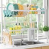 Sakugi Over The Sink Dish Drying Rack - Adjustable 2
