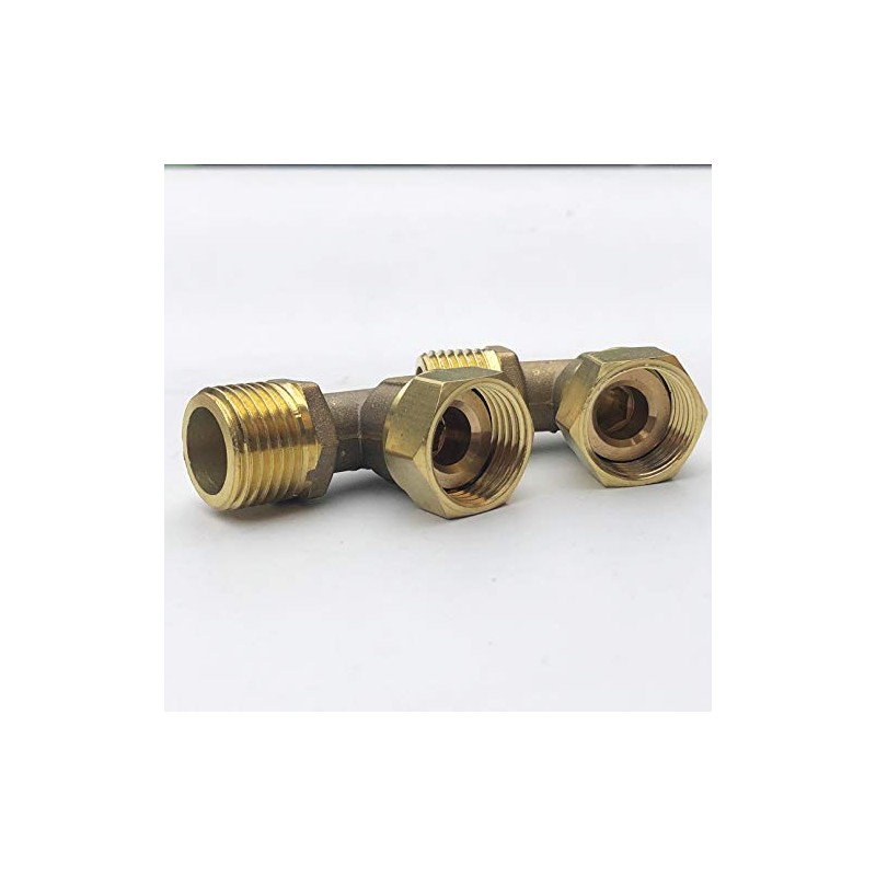 MISSMIN Water line adapter IPS 1/2 eblow male to female