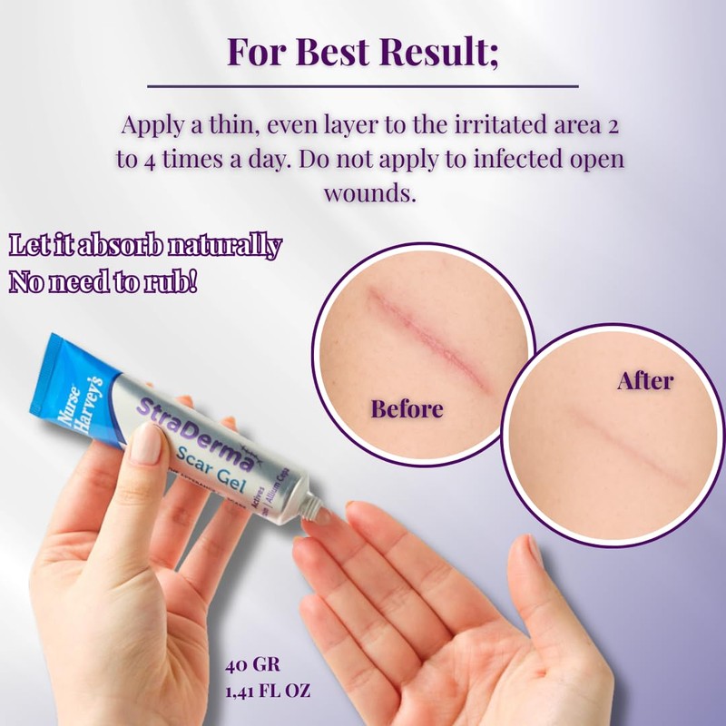 Nurse Harvey's Straderma 40gr (Advanced Scar Gel, Wound and Spot