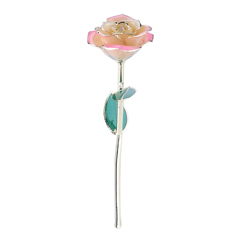 Long Stem Dipped 24k Gold Rose in Gift Box with