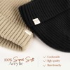 YANIBEST Winter Hats for Women Satin Lined Beanie for Cold