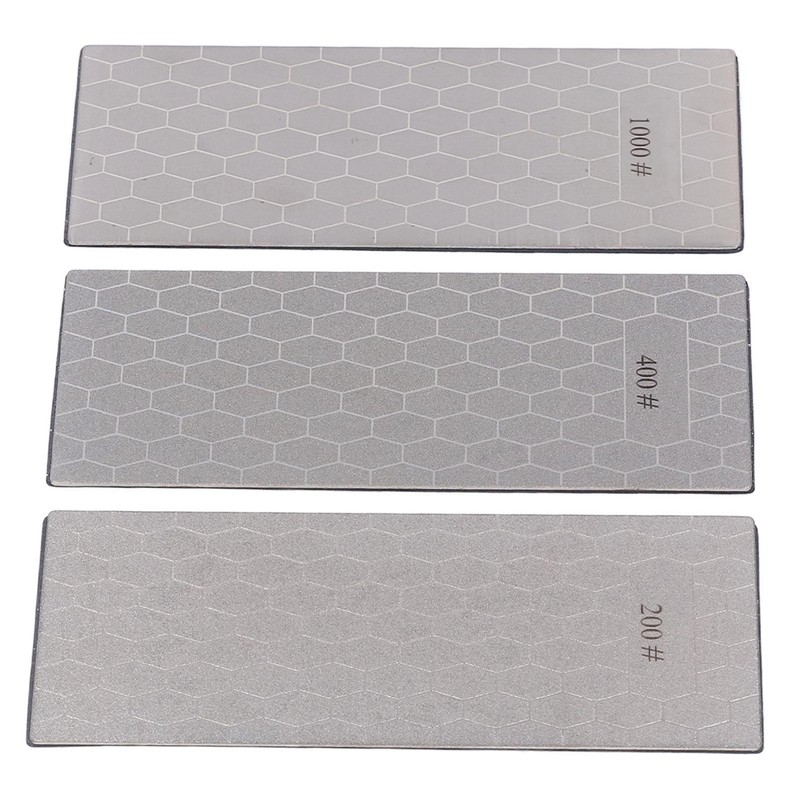 3PCS Sharpening Stone with Non Slip Base 200 400 1000