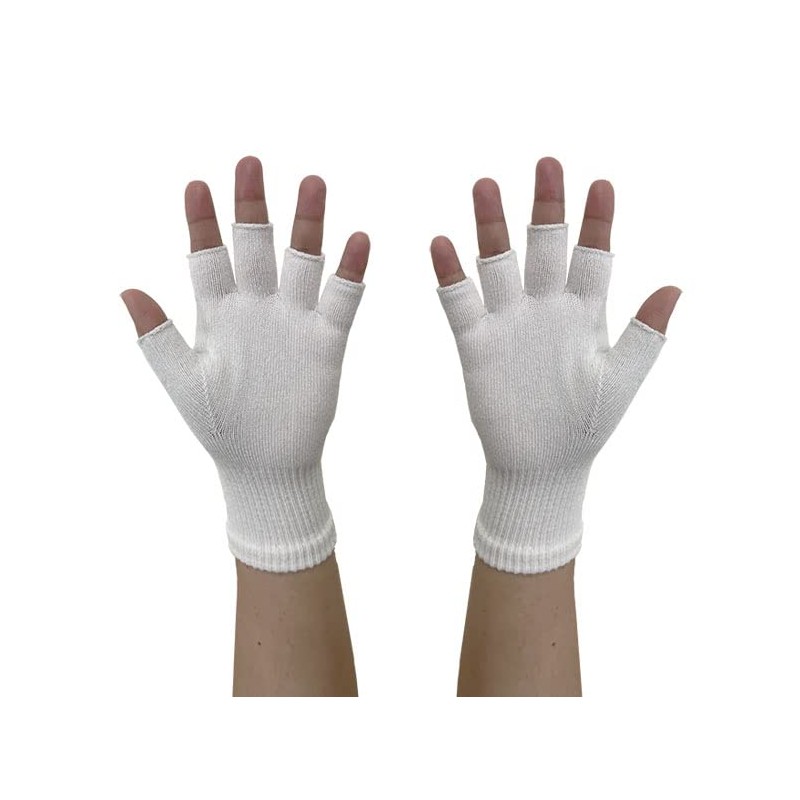 Edenswear Zinc Filled Fiber Children Eczema Atopic Fingerless Gloves (S)