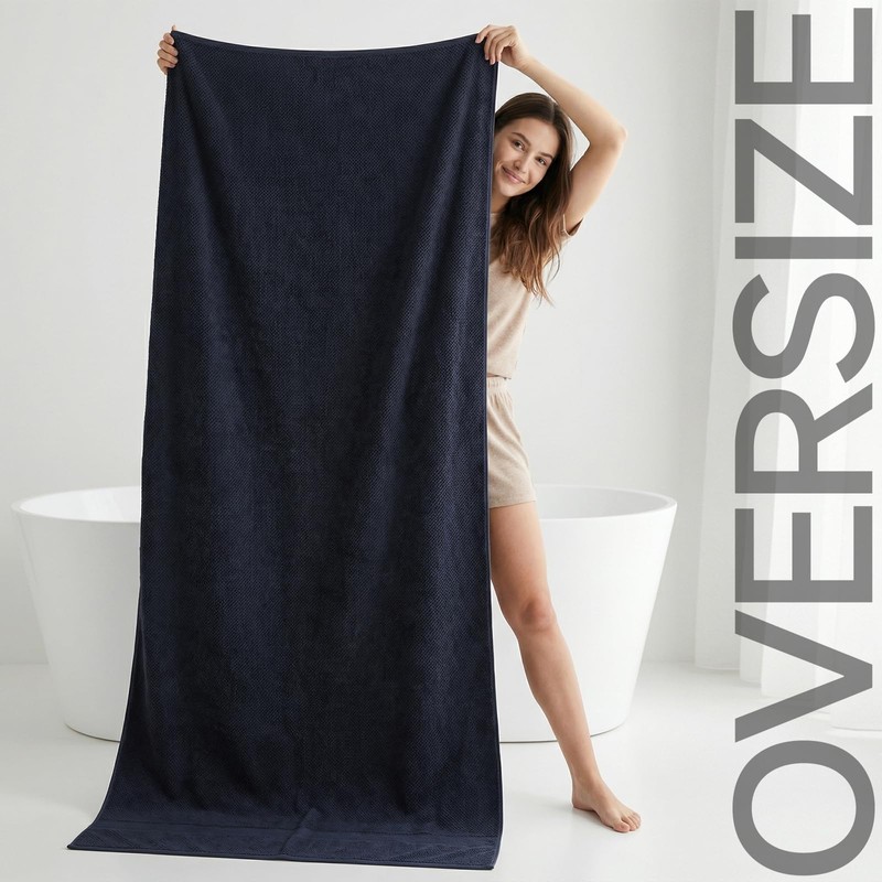 REDKISS Pack of 1 Jumbo Bath Sheet, 40 x 80
