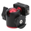Tripod Ball Heads Metal 360 Degree Rotating with Cold Shoe