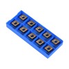 10pcs CNC Carbide Insert Cutters, Indexable Lathe Milling Inserts Turning