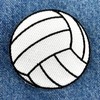 Volleyball Embroidered Patch Beach Volley Ball Iron-On Applique Sports Emblem