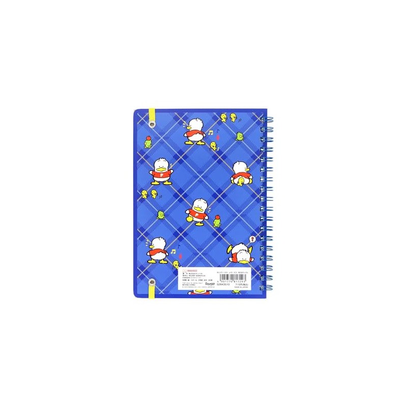 Sun-Star Stationery S2643510 Duck Pickle Sanrio Characters Goods Ring Notebook