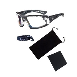 CIWS Volley Lash Plus Gasket Strap Pouch Lens Cloth Airsoft Bike Bicycle (Wolf Gray Frame: Clear Lens)