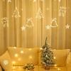 Xoxoxx Decorativa Luces Cortina De Luces Led Adornos Navidad Luces