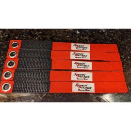 Sven's Sleeve (2-pack) Catch Cover Black 1" Wide Storage Spool Strap