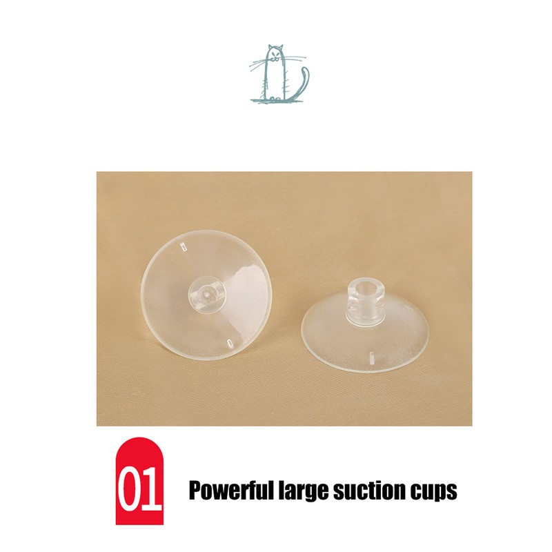 Cat Window Hammock Suction Cup Detachable Washable Comfortable Window Mounted
