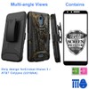 Ailiber Compatible with AT&T Calypso(U318AA)/Cricket Vision 3 Case Holster with
