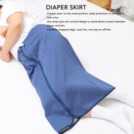 Nappy Skirt, Highly Absorbent Incontinence Mattress for Adults, Reusable Waterproof Cotton Mattress for Adults, Elderly, Kids (L)