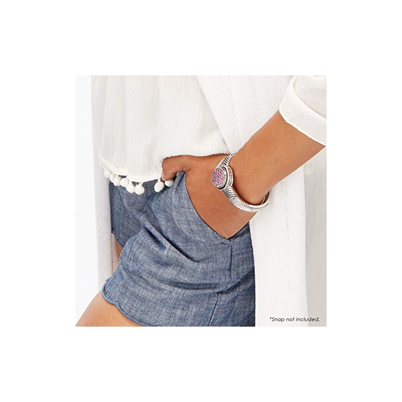 Ginger Snaps Pulsera | Colección de joyas a presión personalizable