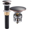 Bathroom Sink Drain, Vessel Sink Pop Up Drain With Detachable