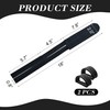 Medsuo 1 Pair Bike Pedal Strap Toe Clips Straps Tape