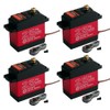 4PCS DS3225 25KG Waterproof Digital Servo Full Metal Digital Steering