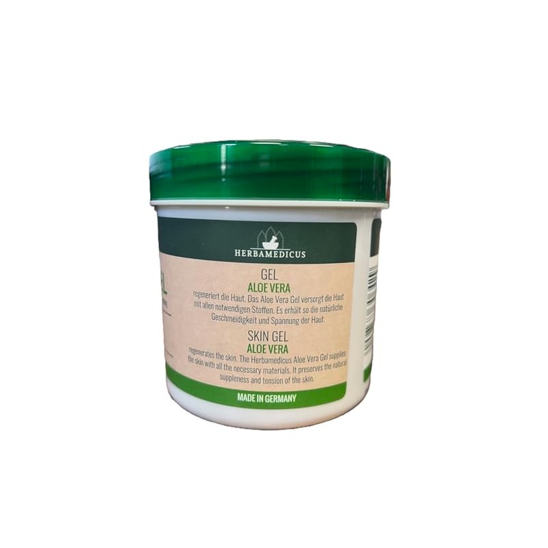 Herbamedicus Aloe Vera Gel 50% Anteil regenerierend, 250ml
