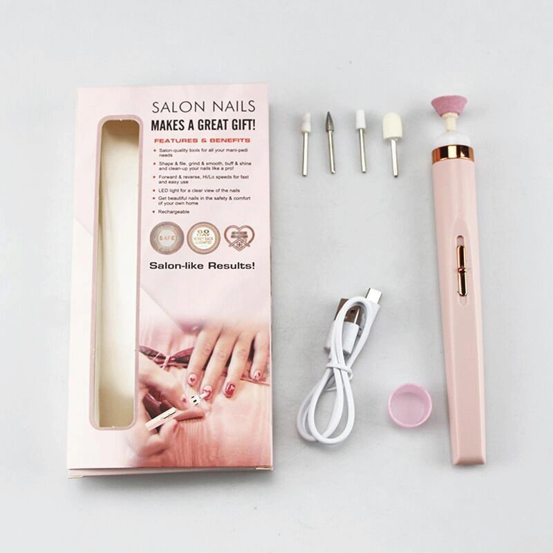 Electric Nail Grinder 5 in 1 Attachments for Nail Drill