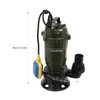 0.5HP Sewage/Effluent Grinder Pump, Submersible Basement Sewer Pump, Sump Ejector