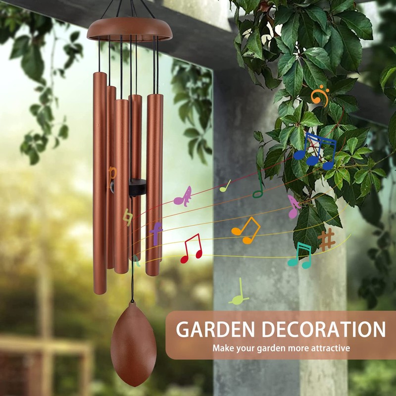 ASTARIN Wind Chimes for Outside Deep Tone,36 Inch Windchime Outdoors，Chimes