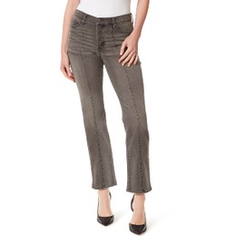 Jessica Simpson Women's Plus Size Flirt High Rise Straight Boot Jean, True Bliss-Seam Detail