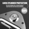 2-Pack Truck Tool Box Latch, Stainless Steel Trailer Toolbox Handle