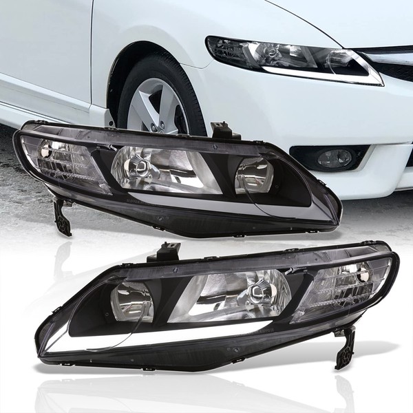 AJP Distributors LED DRL Tube Bar Driving Head Lights Bumper