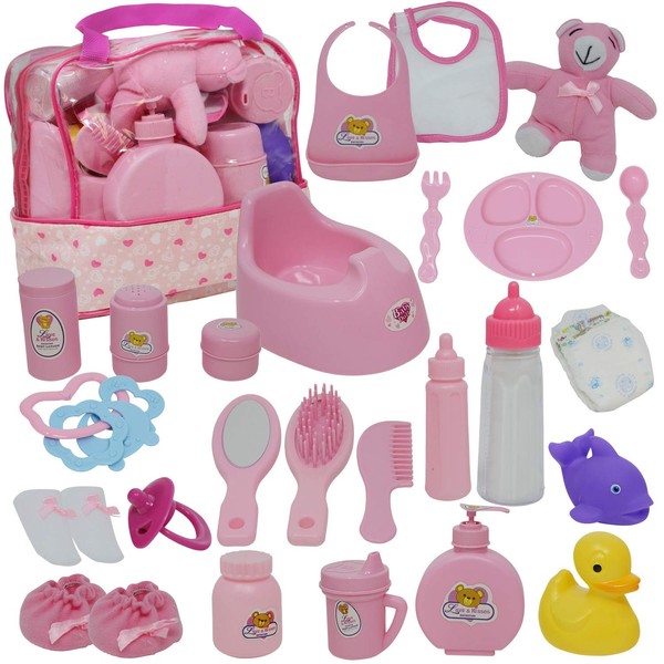 The New York Doll Collection Baby Doll Feeding & Caring